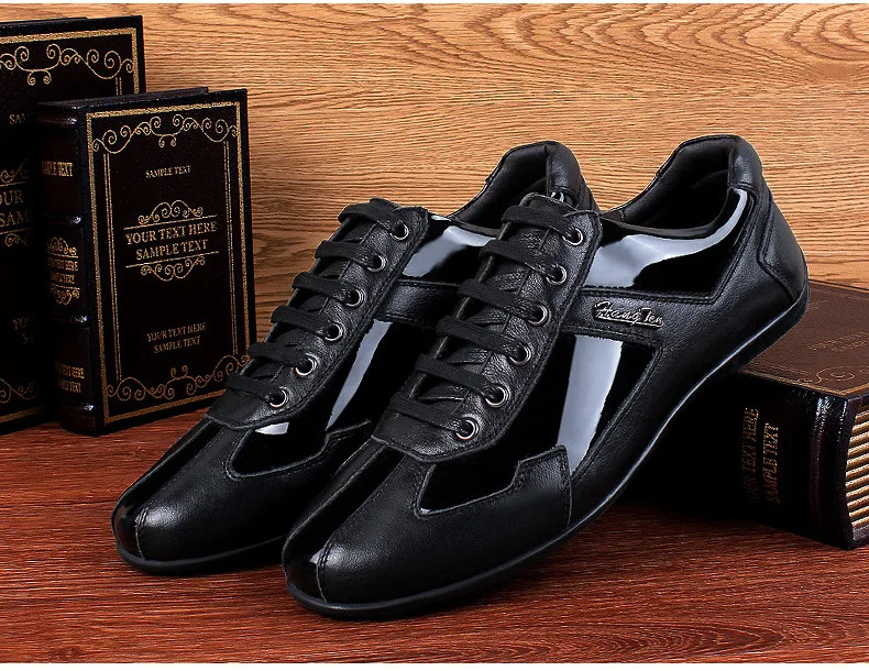 NPEZKGC/Мужская обувь; Новинка года; модная мужская повседневная обувь из натуральной кожи; мужские туфли-оксфорды; большие размеры 45,46, 47,48; zapatos hombre