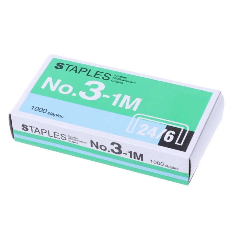 

1000Pcs/Box 24/6 Metal Staples Binding Metal Staples