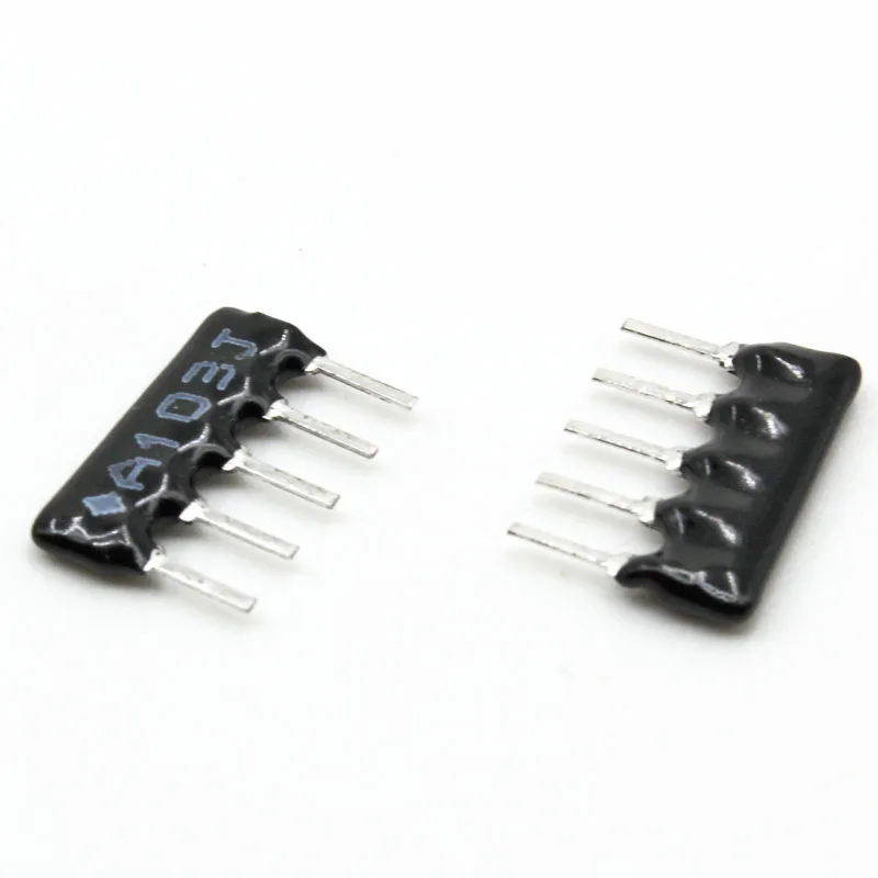 200pcs Array резисторы 1/8W 5% Φ сеть 5Pin 100R до 1M Ohm|array resistor|array ledarray cctv |