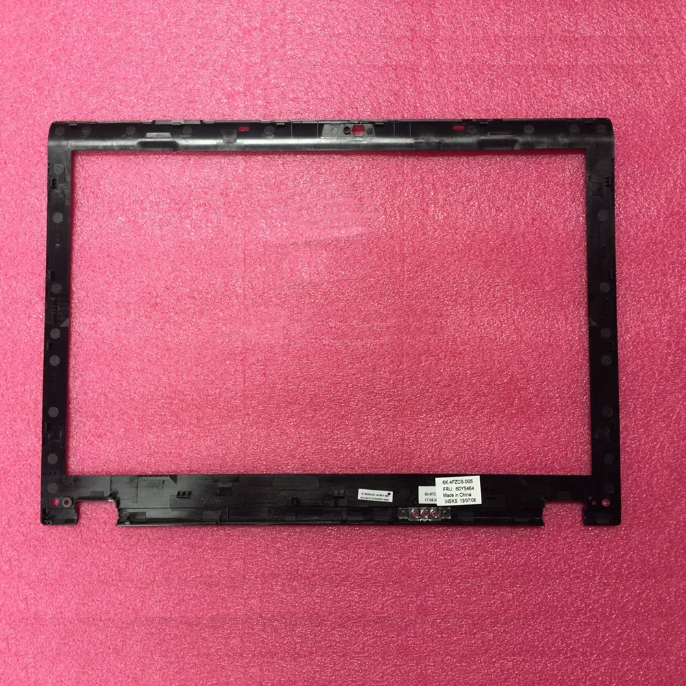 Оригинальная рамка экрана для ThinkPad Lenovo T410 T410i LCD передняя крышка ноутбука Замена
