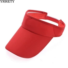 YRRETY шляпы-ведерки для женщин и мужчин, летняя шляпа из хлопка, теннисная кепка, спортивная, широкая, однотонная, повседневная, козырек, регулируемый головной убор Кепка в стиле унисекс