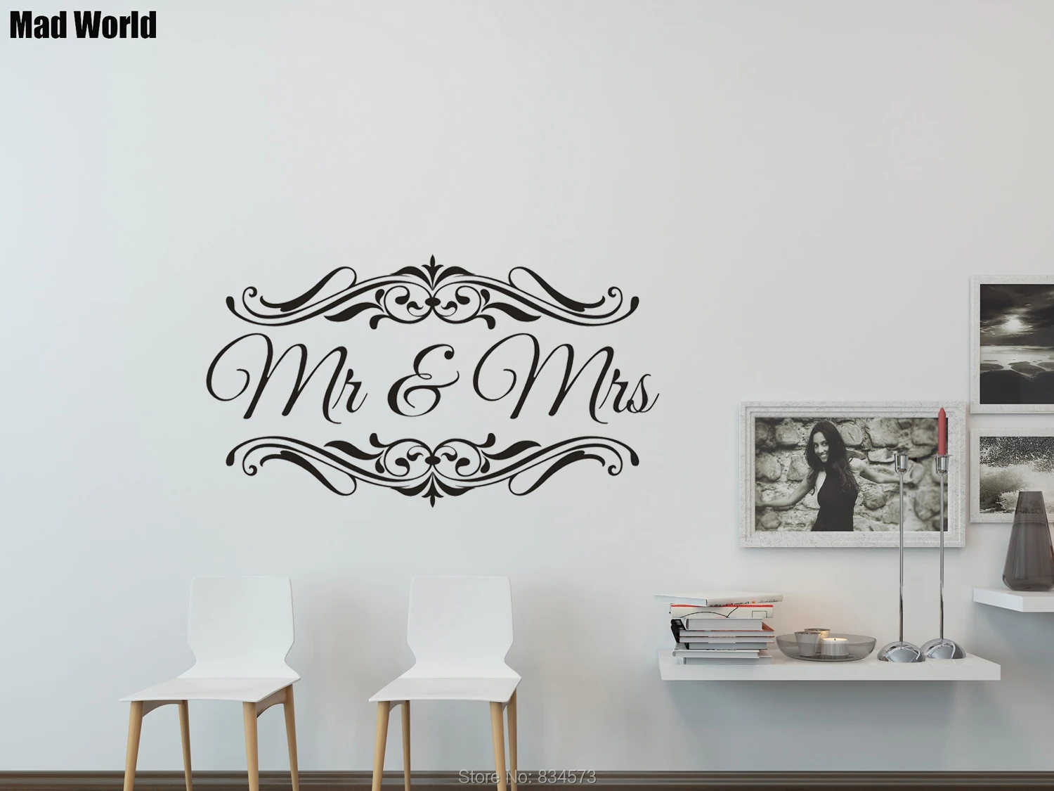 Mr and Mrs Couple Wedding Trends Damask Swirls 56 100W 47 83W 3