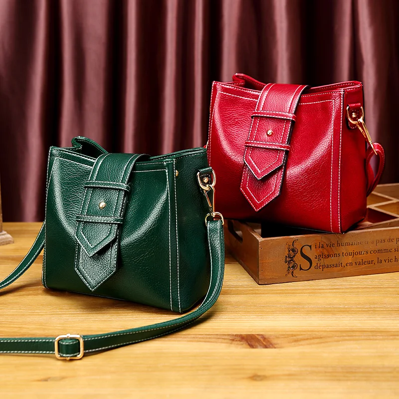 Sacos de couro genuíno designer bolsas femininas
