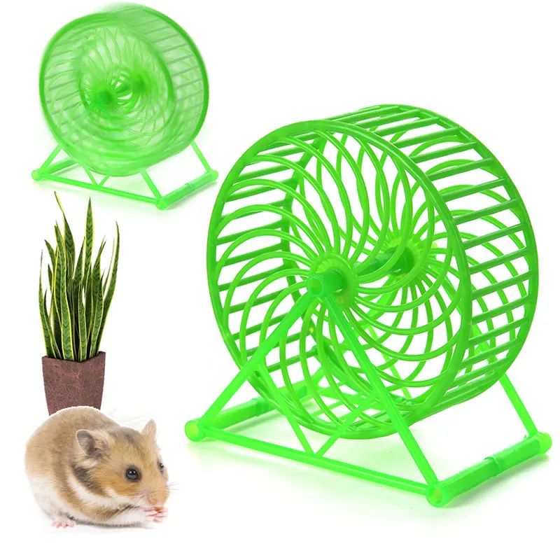 Plastic Hamster Wheel Pet Jogging Pet Hamster Spinner Mouse Mice Sport Running Toys Prt Toys Home Pet Supply HOusehold SUPPLY