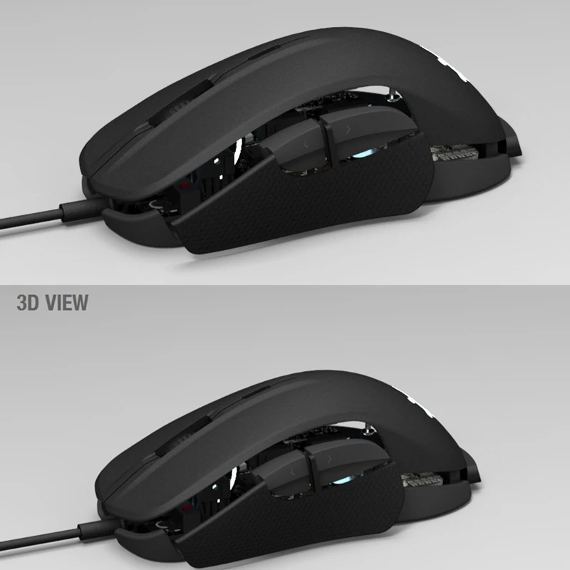  Gaming Mouse Steelseries RIVAL 300S 7200 DPIOptical Mouse LED Ergonomics Dota 2 computer accessorie