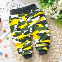 Baby Pants Spring&Autumn Lovely Cotton Camouflage Baby Boy Pants Newborn Baby Girls Pants 0-2 Year  Baby Harem Pants 3