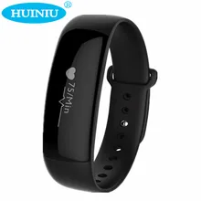 Huiniu M88 SmartBand шагомер вызов напоминание будильник Smart Band Bluetooth Водонепроницаемый Браслет сна Мониторы браслет