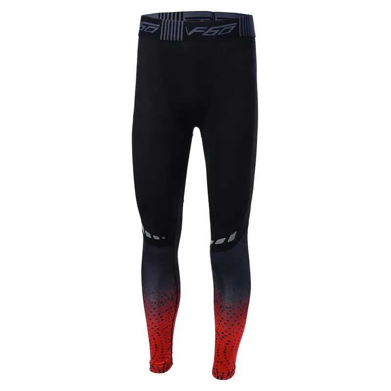 CALOFE, весенние новые мужские штаны для бега, эластичные спортивные Леггинсы, обтягивающие штаны для бега, фитнеса, трико, лоскутные брюки для спортзала Z25 - Цвет: Красный