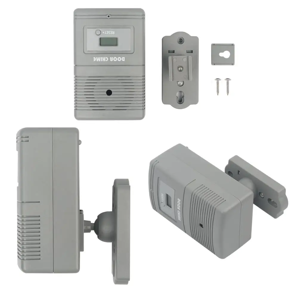 Wireless People Counter Visitor Counter With Changeable Chime For Retail Store Security Alarms, Chime Can Be Off