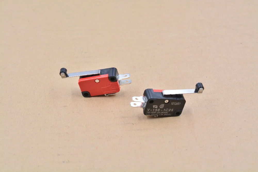 

micro switch V-156-1C25 15A 250VAC one open one close tripod 1pcs
