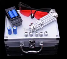 High quality Combustion 10000mw 10w Blue laser pointer 450nm of the Focusable burning torch lit cigarette