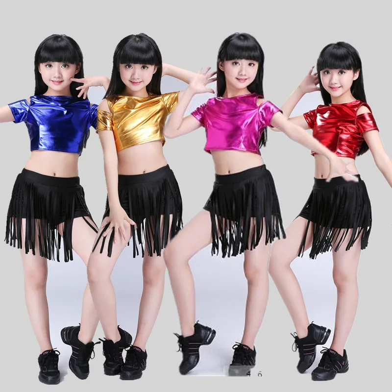 Girls' Jazz Dance Clothing Modern Dance Costume Hip Hop DS Show
