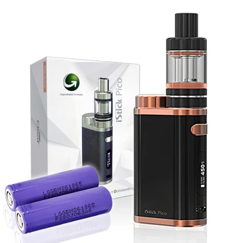 

Eleaf iStick Pico TC 75W Starter Mod with MELO III 2ml Atomizer Tank, EC 0.3 ohm Coil Head - Black Bronze