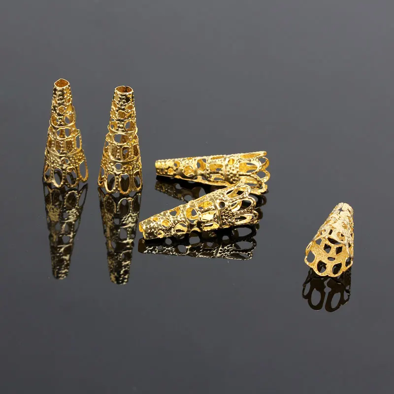 BC4C-Bead Caps Gold