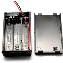 20 штук 3xaaa Батарея держатель с крышкой/switch/Провода приводит