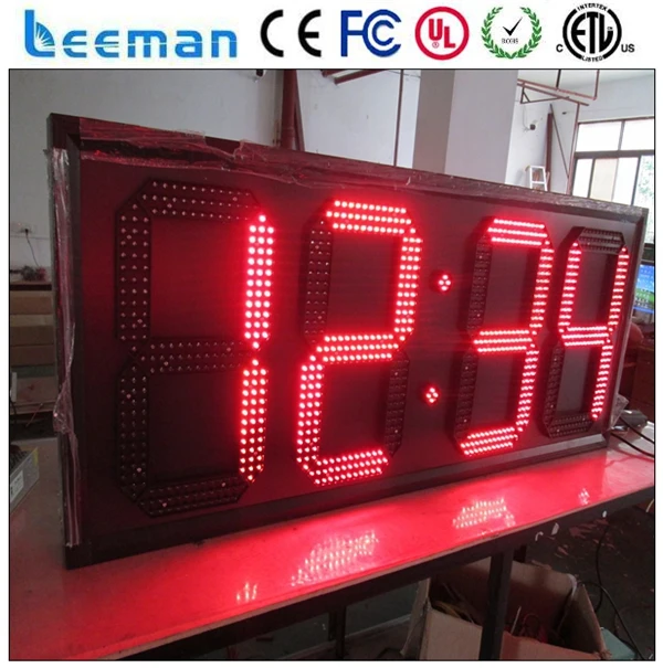 Leeman Professional remote control led countdown timer with CE ROHS UL
