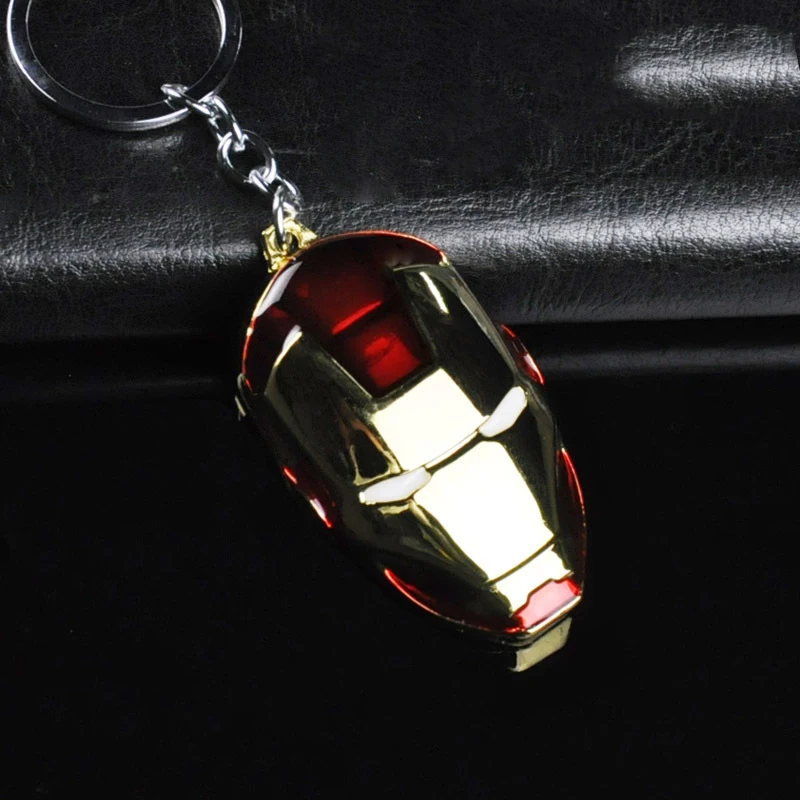 ironman red Бесконечность войны Мстители 3 Марвел Тор молот Мьёльнир брелок игрушки серебро Металл Тор Odinson молоток брелок для ключей детские игрушки - Цвет: ironman red