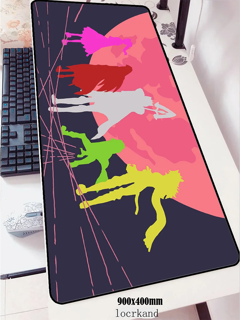 akame ga kill mouse pad gamer laptop 90x40cm notbook mouse mat gaming mousepad ergonomic pad