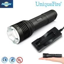 Uniquefire 1506 IR 940NM светодиодный фонарик, масштабируемый, черный, маленький, 3 режима, 20 мм выпуклая линза, невидимый светодиодный фонарик+ зарядное устройство