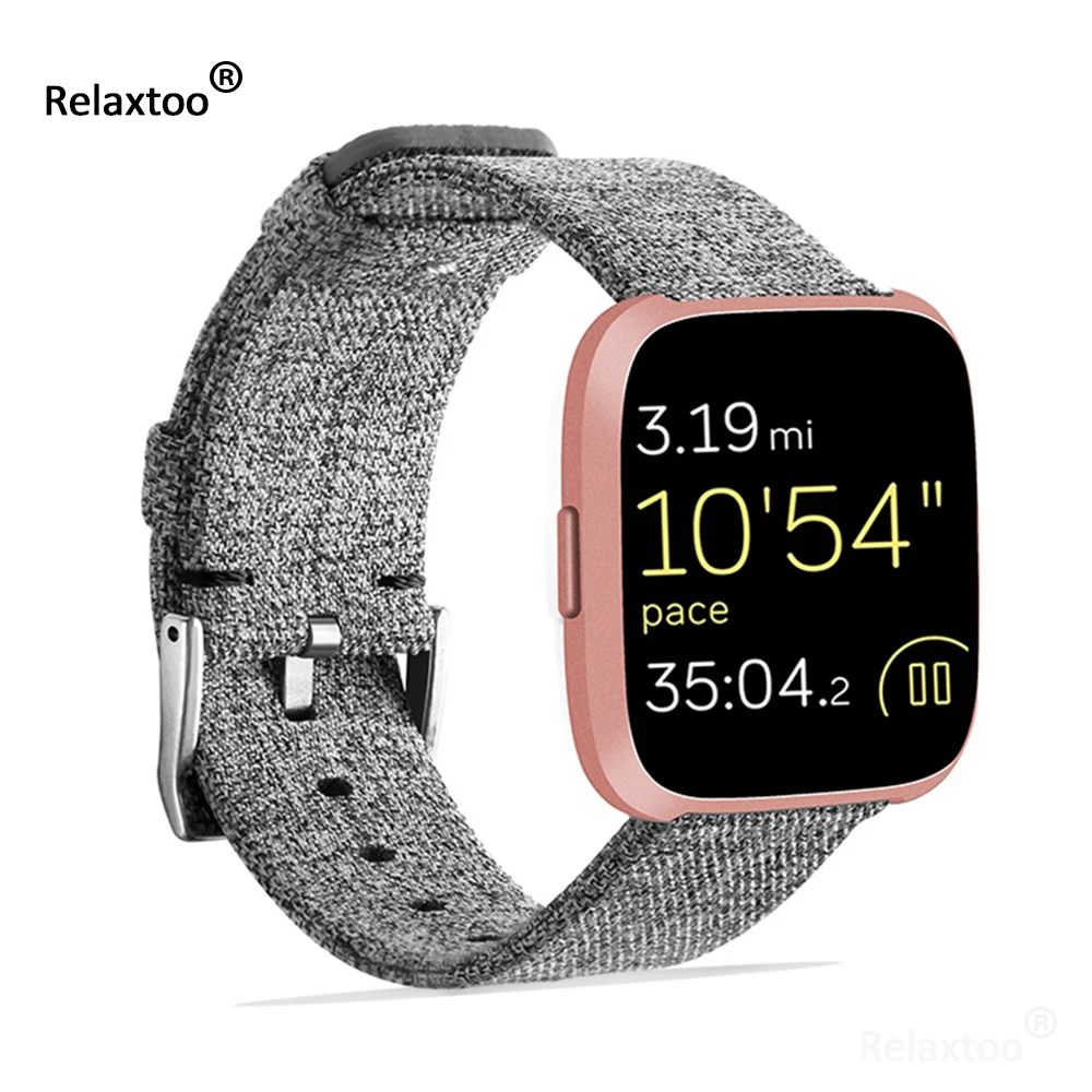 

New Arrival For Fitbit Versa Wristband Wrist Strap Smart Watch Band Strap Soft Denim Watchband Replacement Smartwatch Band