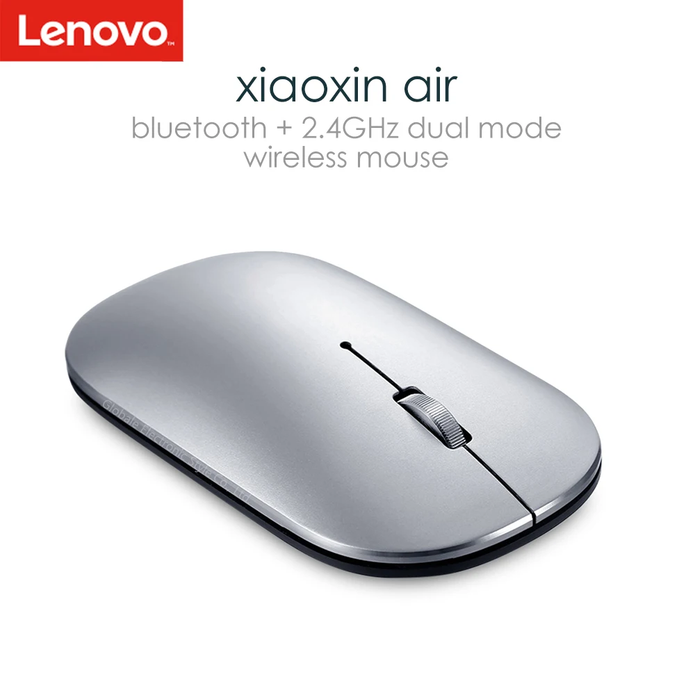Дешево Оригинальный lenovo Xiaoxin Air Bluetooth беспроводная мышь 4000 dpi оптическая для ноутбука