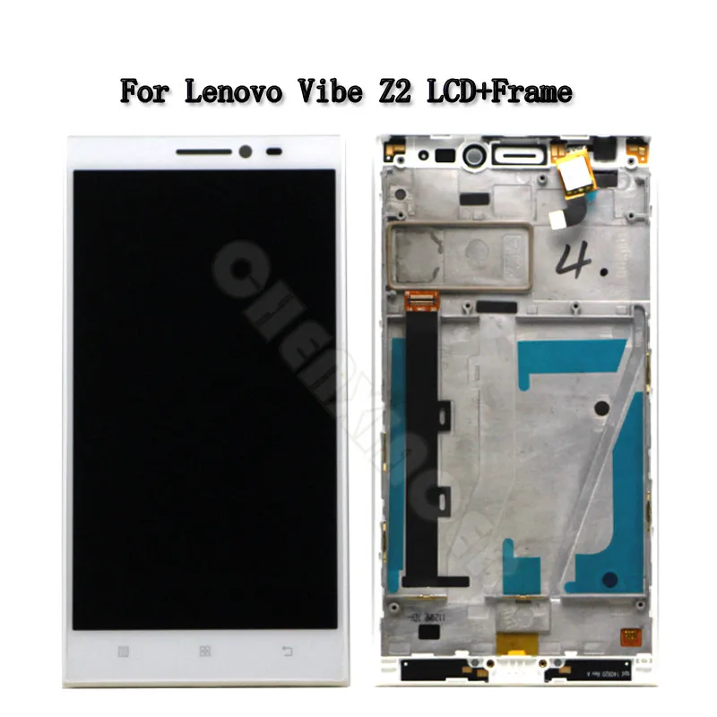 

5.5inch High Quality For Lenovo Vibe Z2 LCD Display Touch Screen Digitizer Assembly With Frame K920 mini Replacement Parts
