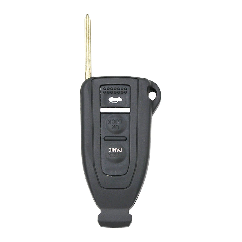 3 кнопки Smart Prox дистанционного ключа оболочки чехол Брелок с невырезанным лезвием для Lexus LS430 2002 2003 2004 2005 2006