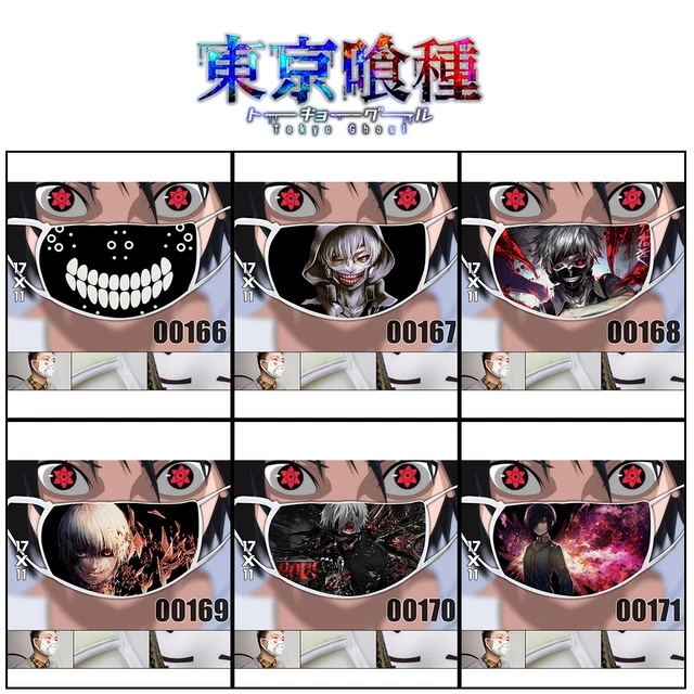 177 Aliexpresscom Comprar Ohcomcis Tokyo Ghoul Sasaki Haise Kaneki Ken Anime Traje De Máscara De Algodón Lavable Máscara De La Máscara De - tokyo ghoul mask roblox