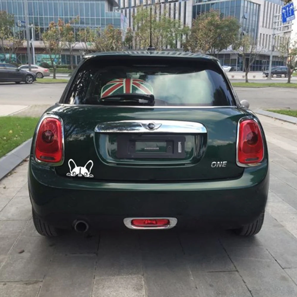 Наклейка на автомобильное окно кузов собаки дверные наклейки чехол для BMW Mini Cooper