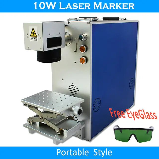 Best Offers 10W Desktop Optical Fiber Laser Marking Machine CX Portable Metal Label Cnc Laser Engraving Print Cutter Best Offers 10W Desktop Optical Fiber Laser Marking Machine CX Portable Metal Label Cnc Laser Engraving Print Cutter