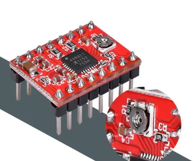 StepStick Драйвер шагового двигателя A4988 A4983 3D-принтеры драйвер Reprap прус модуль |