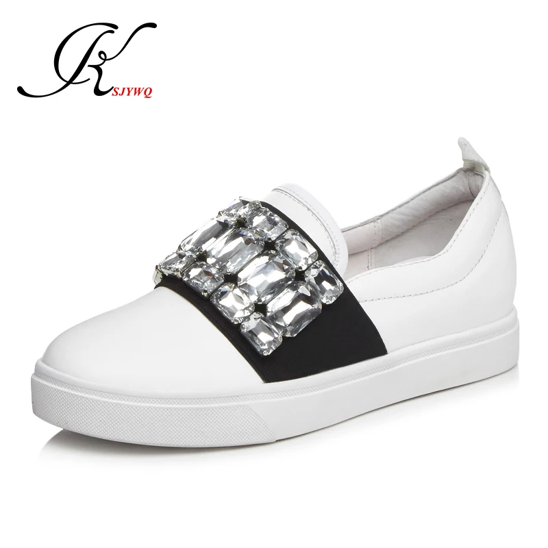 flat shoes with diamonds