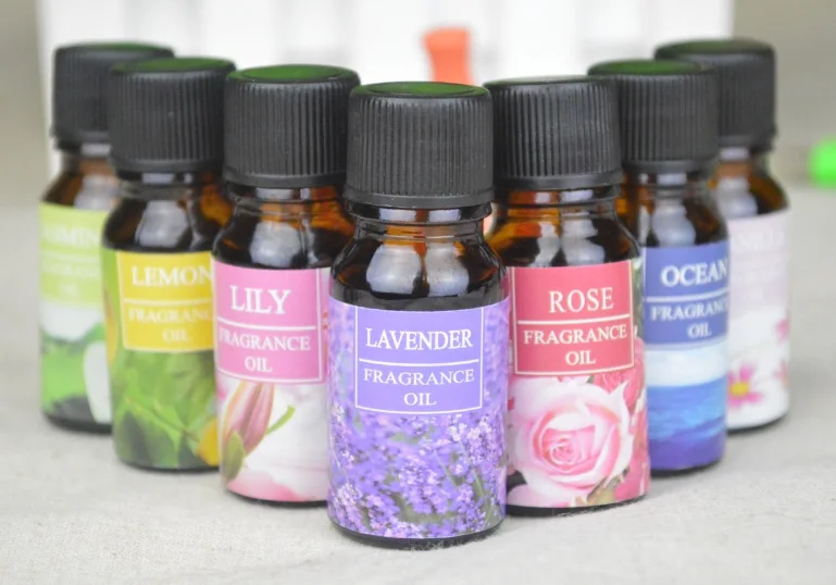 100% Pure Essential Oil 12pcs=1 Set 10ml/33oz Gift Box Package  ,Aromatherapy 12 kinds of Perfume Fragrance , Massag Bath oil 4
