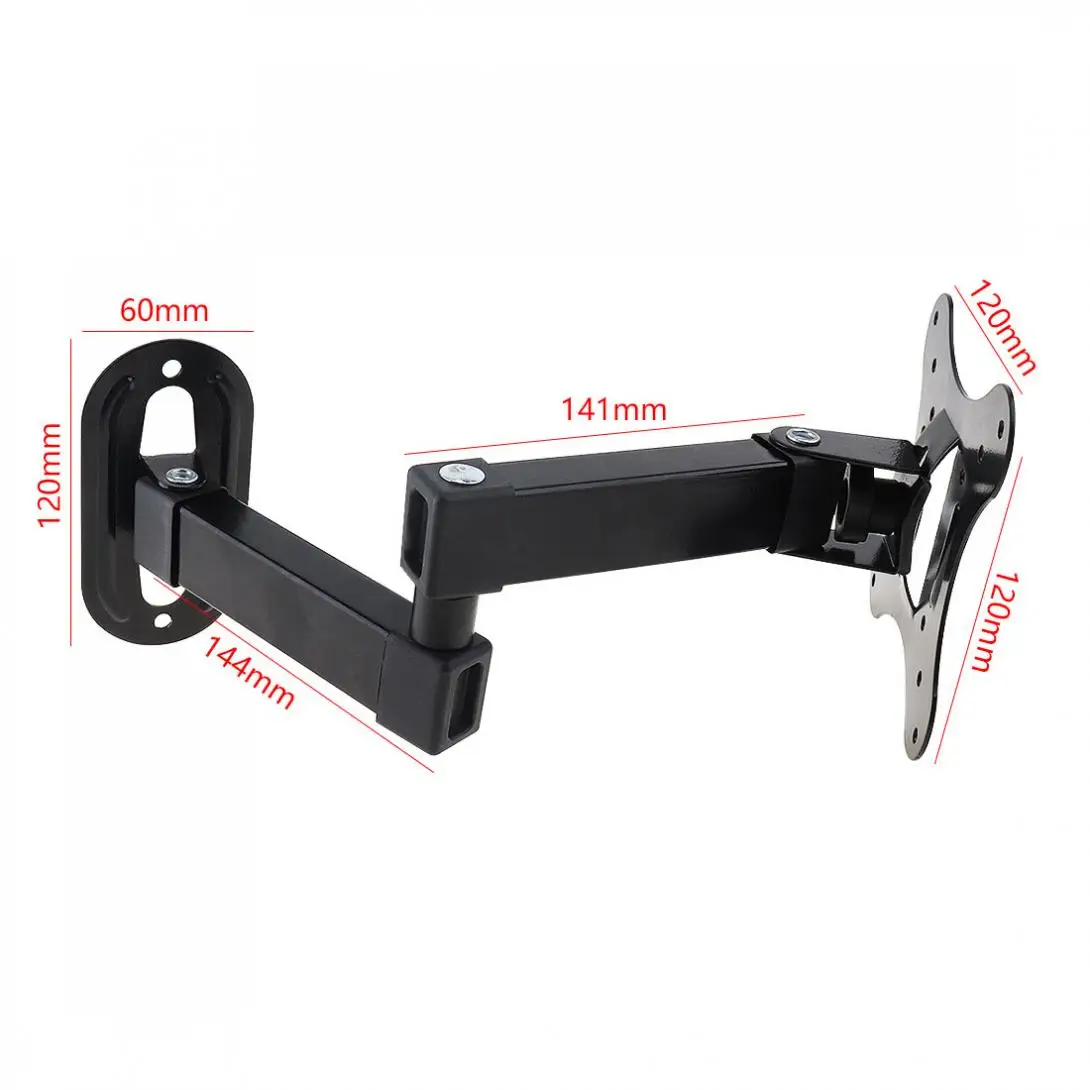 2017 HOT 14 ~ 27 Inch LCD LED TV Wall Mount Bracket Universal Rotated Holder for Flat Panel TV