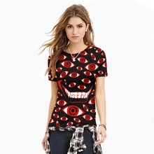 2016 Brand Womens T-Shirts Fashion Funny HD Printed Slim Sexy Casual TShirt Smooth Soft Tees Women Summer Tops High Quality
