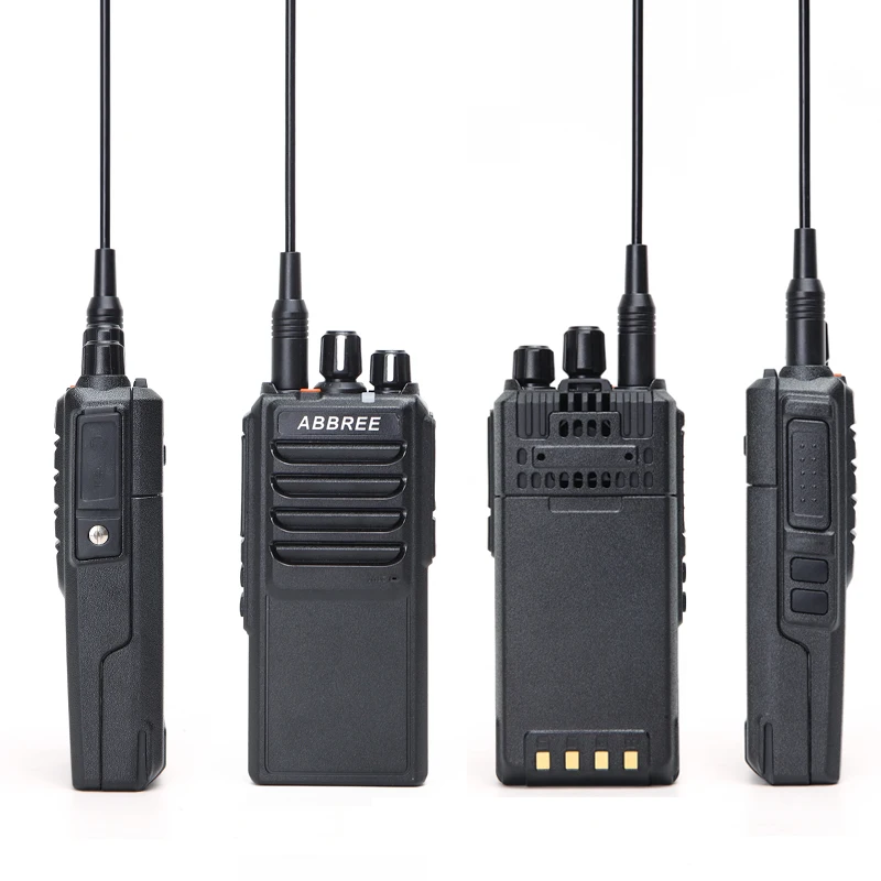 ABBREE AR-25W рация 4000 мАч батарея UHF 400-480 МГц выходная мощность 25 Вт 10 Вт 5 Вт 10 км Диапазон+ тактическая антенна двухстороннее радио