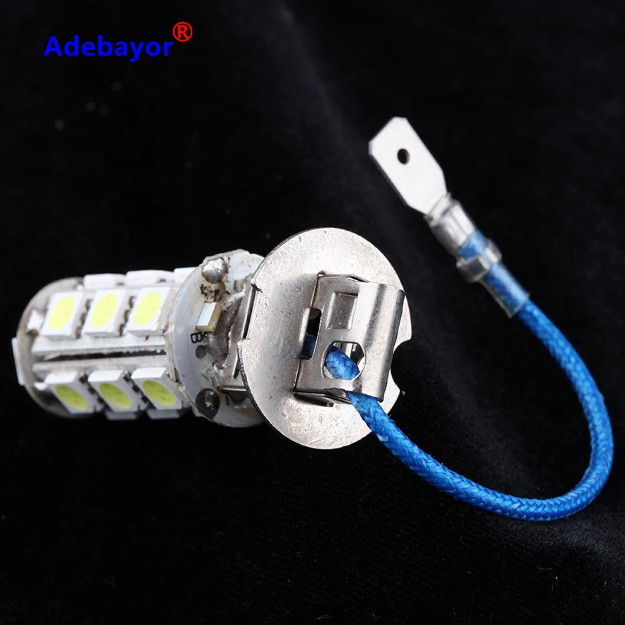 2 X H3 5050 SMD 18 светодиодный ные лампы противотуманный луч парковочные Автомобильные
