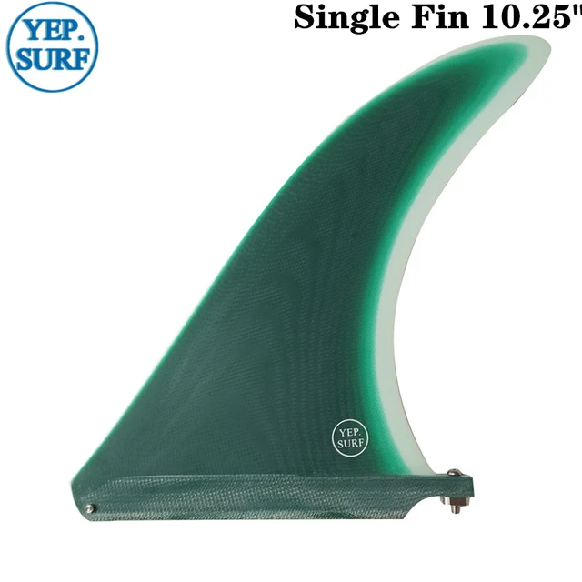 Quilha Fiberglass 10.25 inch Longboard fin single centre