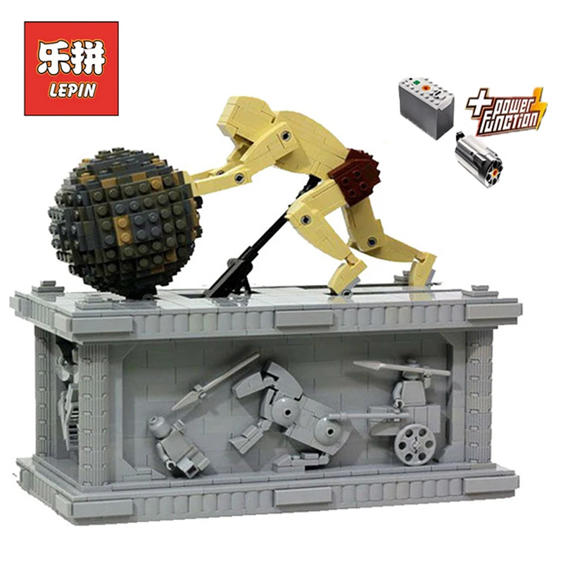 

LEPIN 23017 1462Pcs Movie Series 1518 MOC Le Mythe de Sisyphe LegoINGlys Building Blocks Bricks Model to Holiday Toys Gifts