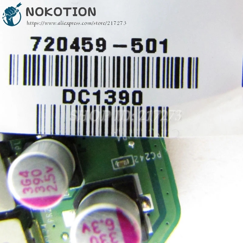 NOKOTION 720459-501 720459-001 DA0R62MB6E1 материнская плата для ноутбука hp Pavilion 15 17 15-E 17-E основная плата HD 8670M DDR3