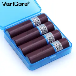 4 шт. VariCore для LG Hg2 18650 3000 мАч 18650HG2 3,6 В разряда 20A, посвященный электронным Мощность аккумулятор + коробка для хранения
