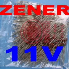 500 шт./лот) 11 В 1/2 Вт стабилитрон, 0.5 Вт, do-35 Вышивка Крестом Пакет