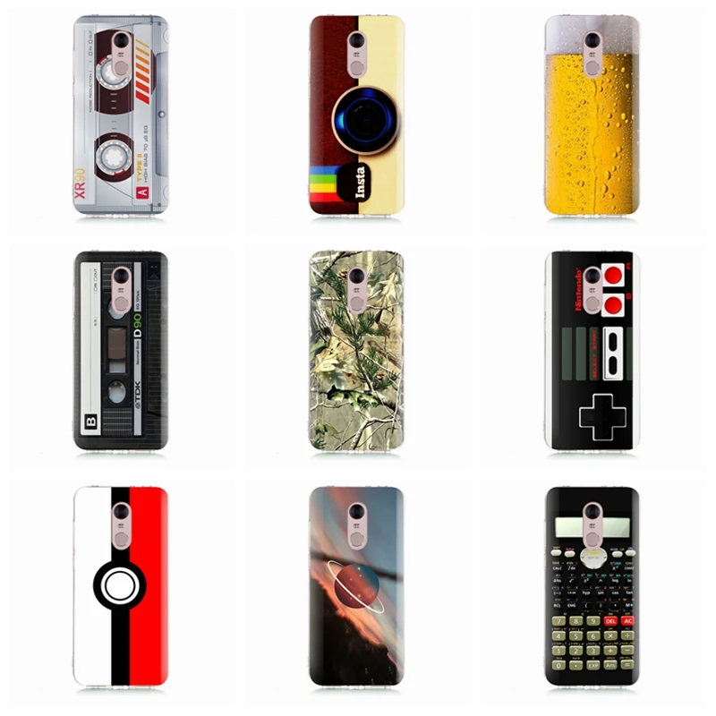 Patterned Phone Case for Xiaomi Redmi 4X Note 3 Mi A1 4 Pro 4A 5 6 6pro For 5A 6A Soft TPU Cover Fundas D129 |