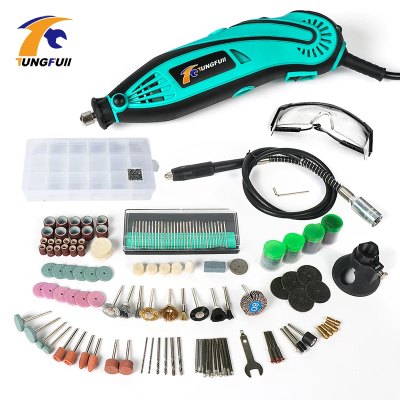 

Tungfull Upgrade Electric Drill Metalworking Mini Drills Flex Shaft Grinders Machine Polishing Engraver Electric For Dremel 3000