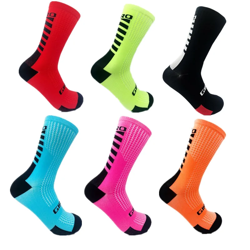 

New 2019 Hot Cycling socks New Men Women Coolmax Cycling Socks Breathable Basketball Running Football Socks