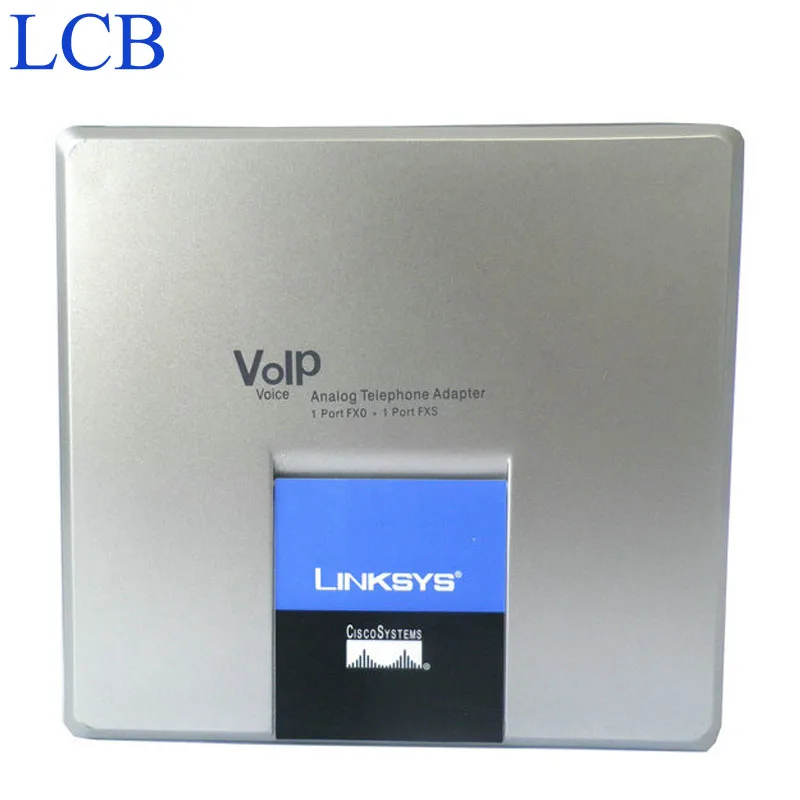 Linksys Unlocked SPA3000 VoIP Phone adapter FXS FXO VoIP PTSN Telephone Internet Telefone Adapter font b