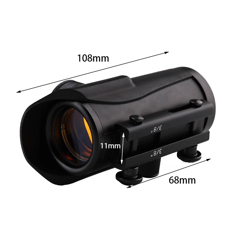Ajuste de Brilho Montagem em Trilho para Airsoft Sight com 11 Caça Holográfica Ajuste 11mm & 20mm Monocular 1x30mm Red Dot 8 High Quality Esporte e Lazer