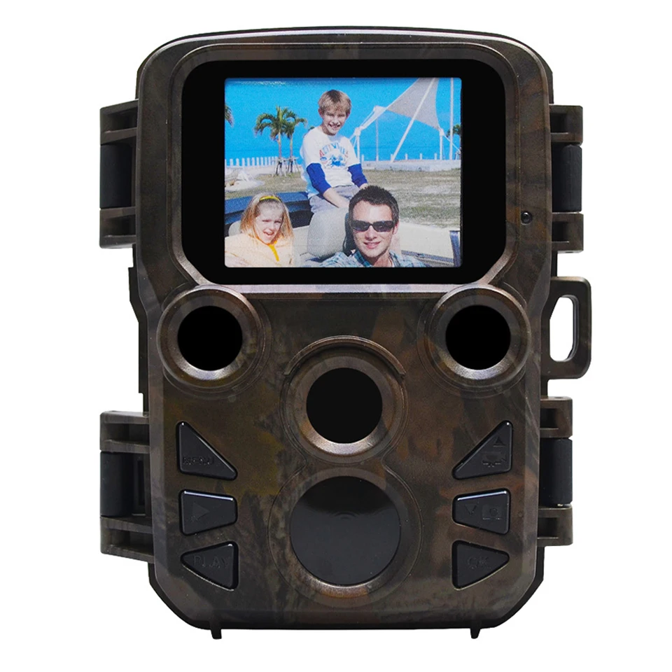 Мини камера для охоты наблюдения в дикой природе 12MP 1080 P Trail Photo Trap игровая
