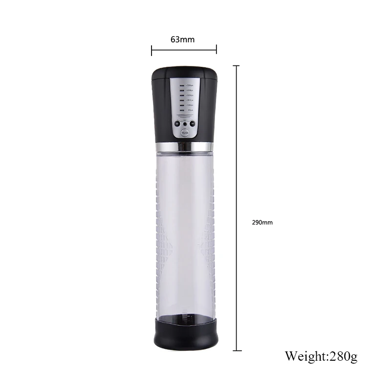 Electric Automatic penis pump penis enlargement vacuum pump Vibrator for Men penis Extender USB Charging penis enhancement sex toy (5)