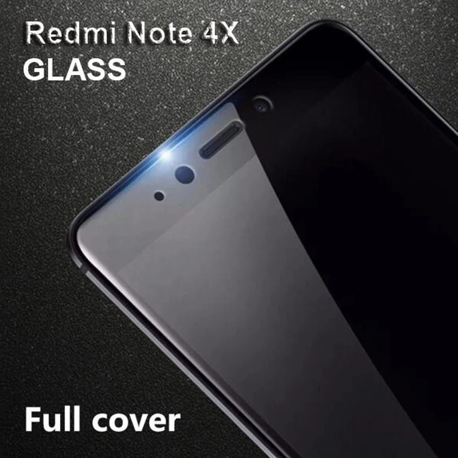 

Tempered Glass For Xiaomi Xaomi Xiami Xiomi Redmi note 4X Note4X 4 X Film Screen Protector Protective Full Cover 3D 9H Case